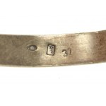 Bransoleta srebrna z motywem koziołków, Rytosztuka (46)