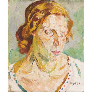 Maria Melania Mutermilch Mela Muter (1876 Warsaw - 1967 Paris), Redhead (Femme rousse), 1940s.