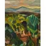 Henryk Epstein (1891 Lodz - 1944 Konzentrationslager, wahrscheinlich Auschwitz), Provençalische Landschaft, um 1920