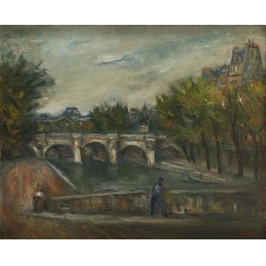 Jakub Zucker (1900 Radom - 1981 Nowy Jork), Pont Neuf w Paryżu