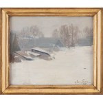 Antoni Procajłowicz (1877 Rodatycze - 1949 Kraków), Winter Landscape, 1940