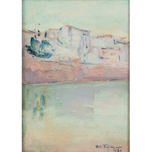 Włodzimierz Terlikowski (1873 Poraj bei Łódź - 1951 Paris), Stadt an der Bucht, 1931