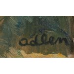 Michel Adlen (1898 Lutsk, Ukraine - 1980 Paris, France), Landscape from Antibes, 1966
