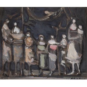 Alfred Aberdam (1894 Lwów - 1963 Paryż), Rodzina, 1953