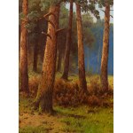 Józef Guranowski (1852 Warsaw - 1922 Warsaw), Forest Landscape