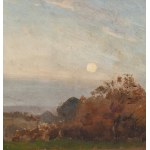 Gilbert von Canal (1849 Laibach - 1927 Drážďany), Podzimní krajina, 1876