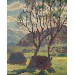 Kazimierz Wąsowicz (1888 Dębowiec - 1962 Warschau), Berglandschaft (Pejzaż z gór)