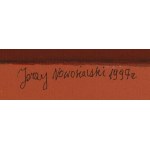 Jerzy Nowosielski (1923 Kraków - 2011 Kraków), Bez tytułu (portret kobiety i mężczyzny), 1997
