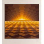 Jean-Pierre Yvaral Vasarely (1934 - 2002), Horizont Structure , 1981