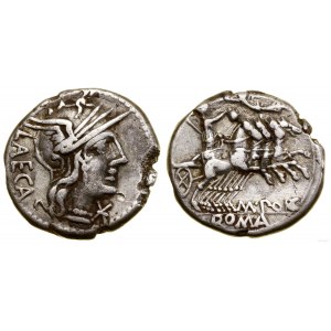 Römische Republik, Denar, 125 v. Chr., Rom