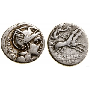 Rímska republika, denár, 109-108 pred n. l., Rím