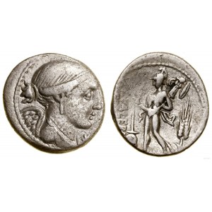 Roman Republic, denarius, 108-107 BC, Rome