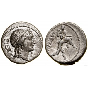 Římská republika, denár, 108-107 př. n. l., Řím