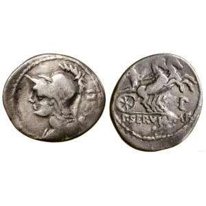 Římská republika, denár, 100 př. n. l., Řím
