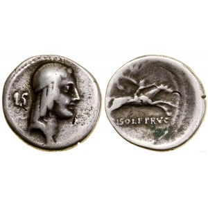 Římská republika, denár, 90 př. n. l., Řím