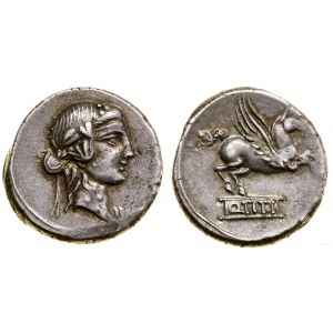 Roman Republic, denarius, 90 B.C., Rome