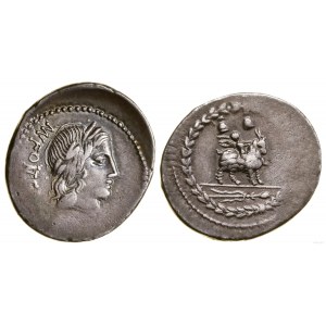 Římská republika, denár, 85 př. n. l., Řím