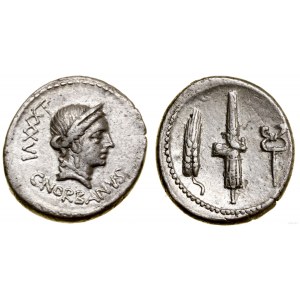 Republika Rzymska, denar, 83 pne, Rzym