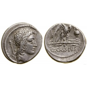 Římská republika, denár, 55 př. n. l., Řím