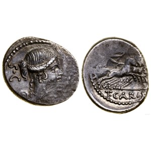 Republika Rzymska, denar, 46 pne, Rzym