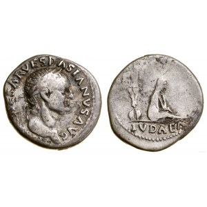 Cesarstwo Rzymskie, denar, 70, Rzym