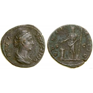 Cesarstwo Rzymskie, sestercja, po 141, Rzym
