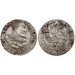 Polsko, šestipence, 1596, Malbork