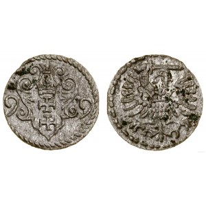 Polska, denar, 1599, Gdańsk