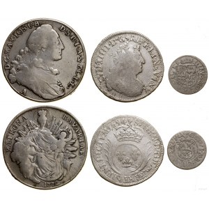 Europe - miscellaneous, set of 3 coins