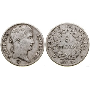 Francie, 5 franků, 1813 /A, Paříž