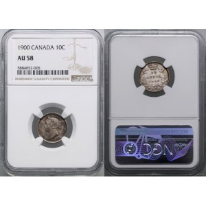 Canada, 10 cents, 1900, London