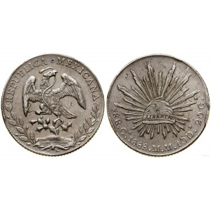 Mexico, 8 reales, 1888 Ca MM, Chihuahua