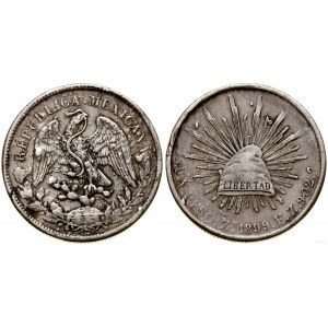 Mexico, 1 peso, 1899 Zs FZ, Zacatecas