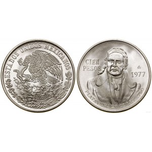 Mexiko, 100 peso, 1977, Mexiko