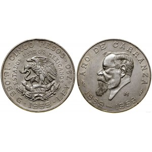 Mexiko, 5 peso, 1959, Mexiko