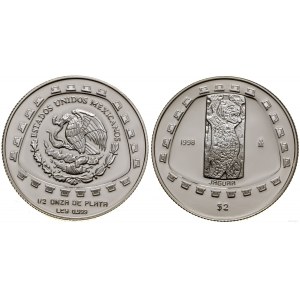 Mexico, 2 new pesos, 1998, Mexico
