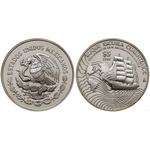 Mexico, 5 new pesos, 1999, Mexico