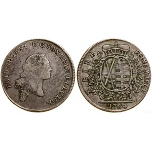 Niemcy, talar, 1764 IFôF, Lipsk