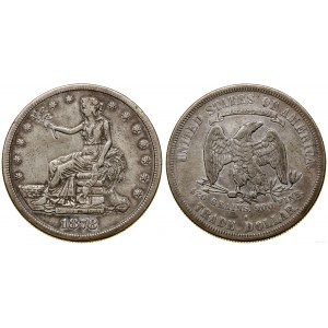 United States of America (USA), 1 trade dollar, 1878 S, San Francisco
