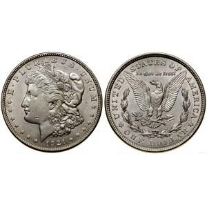 Spojené státy americké (USA), 1 dolar, 1921, Philadelphia