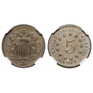 United States of America (USA), 5 cents, 1867