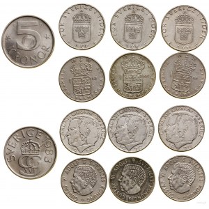 Sweden, set of 22 coins