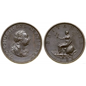 United Kingdom, 1/2 pence, 1799, Birmingham