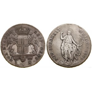 Italy, 8 lira, 1796