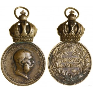 Austria, Bronze Medal of Military Merit, 1890-1918