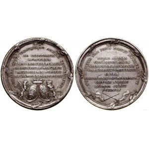 Polska, medal pośmiertny Marii Amalii Mniszchowej (z. d. Brühl), 1772, Wiedeń (?)