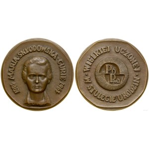 Poland, Centenary of the Birth of Maria Skłodowska-Curie, 1967, Warsaw