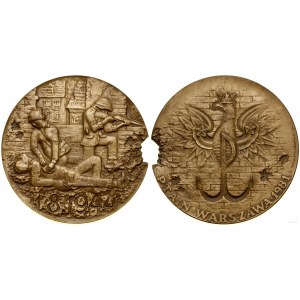 Poland, 1944 Warsaw Uprising Medal, 1982, Warsaw