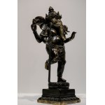 Bali folk sculpture, Dancing Genesha