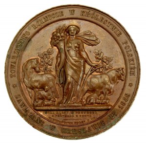 Medaille der Landwirtschaftlichen Gesellschaft im Königreich Polen, 1858 (103)